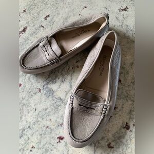 SOLD Taryn Rose Leather Driving Loafers Size 37 Taupe